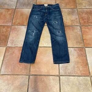 Current Elliott, the Boyfriend, distressed ankle, Jean